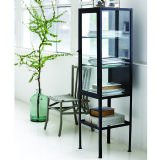 Ebony Glazed Display Cabinet